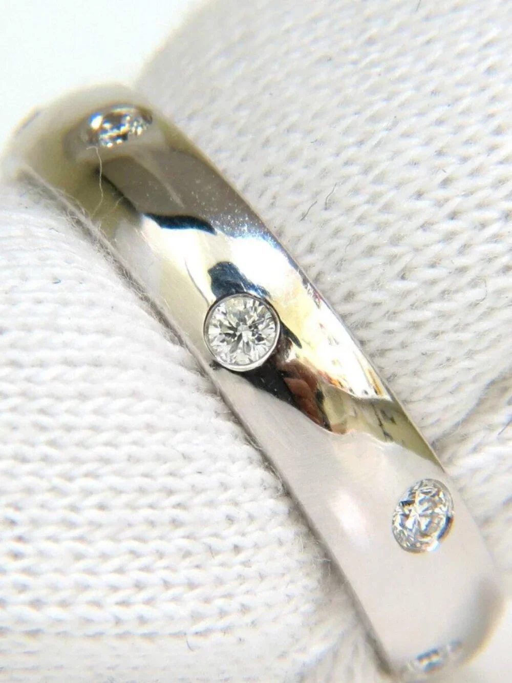 .50ct Natural Round Diamonds eternity thick band 14kt Gold Size 8.25*